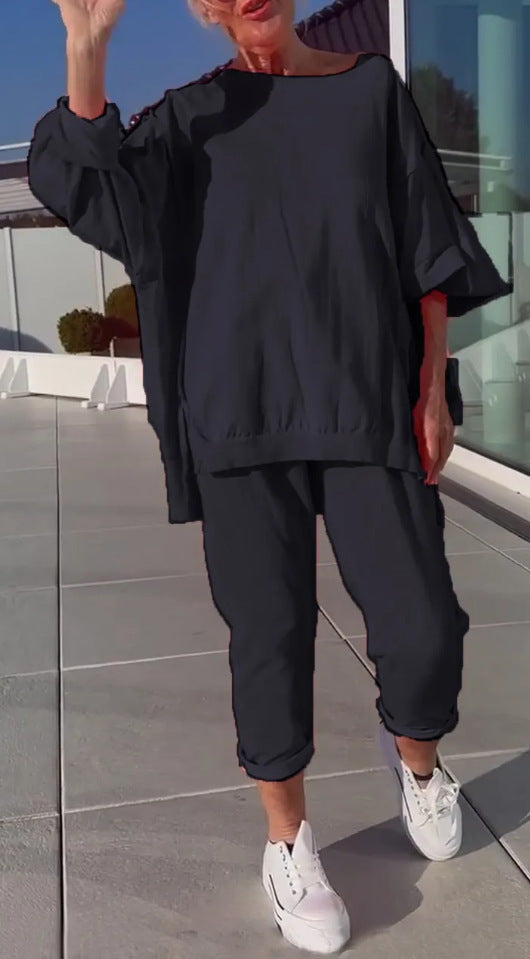 Hedvig | Avslappet 2-Delers Sett for Komfort og Stil