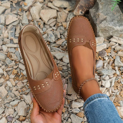 Elin | Ortopediske Loafers i Vintage Stil