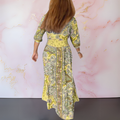 Ingfrid | Elegant sommerkjole med v-hals