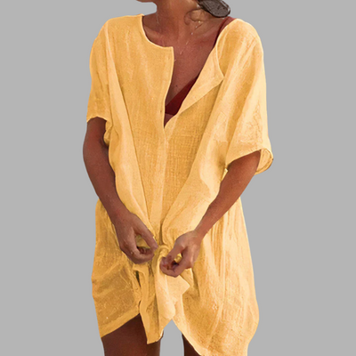 Hallvor | Luftig strandskjortekjole