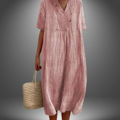 Olea | Kjole med V-utringning