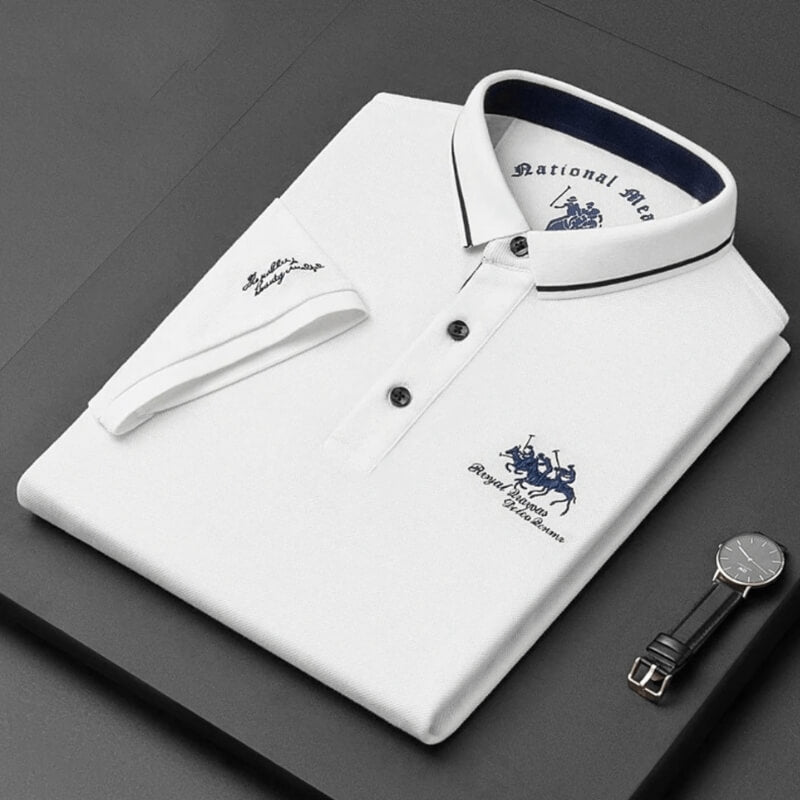 Alessio™ – Eksklusiv Piquet-skjorte