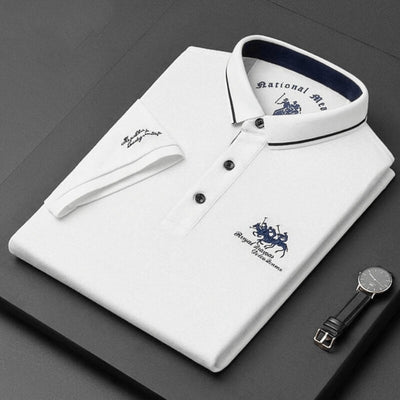 Alessio™ – Eksklusiv Piquet-skjorte