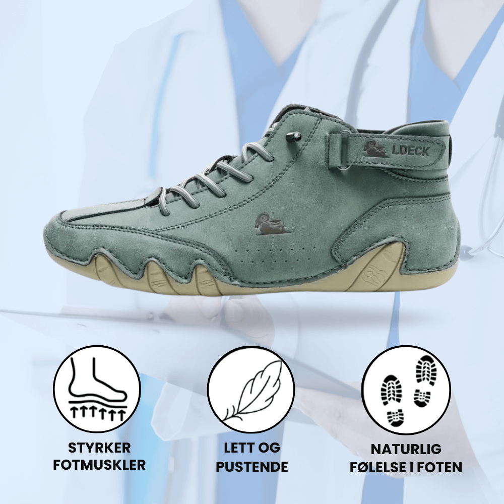 AlpacaFlex™ - Ergonomiske og Smertelindrende Barfotsko