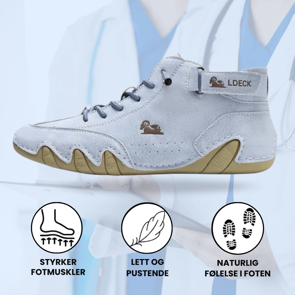 AlpacaFlex™ - Ergonomiske og Smertelindrende Barfotsko