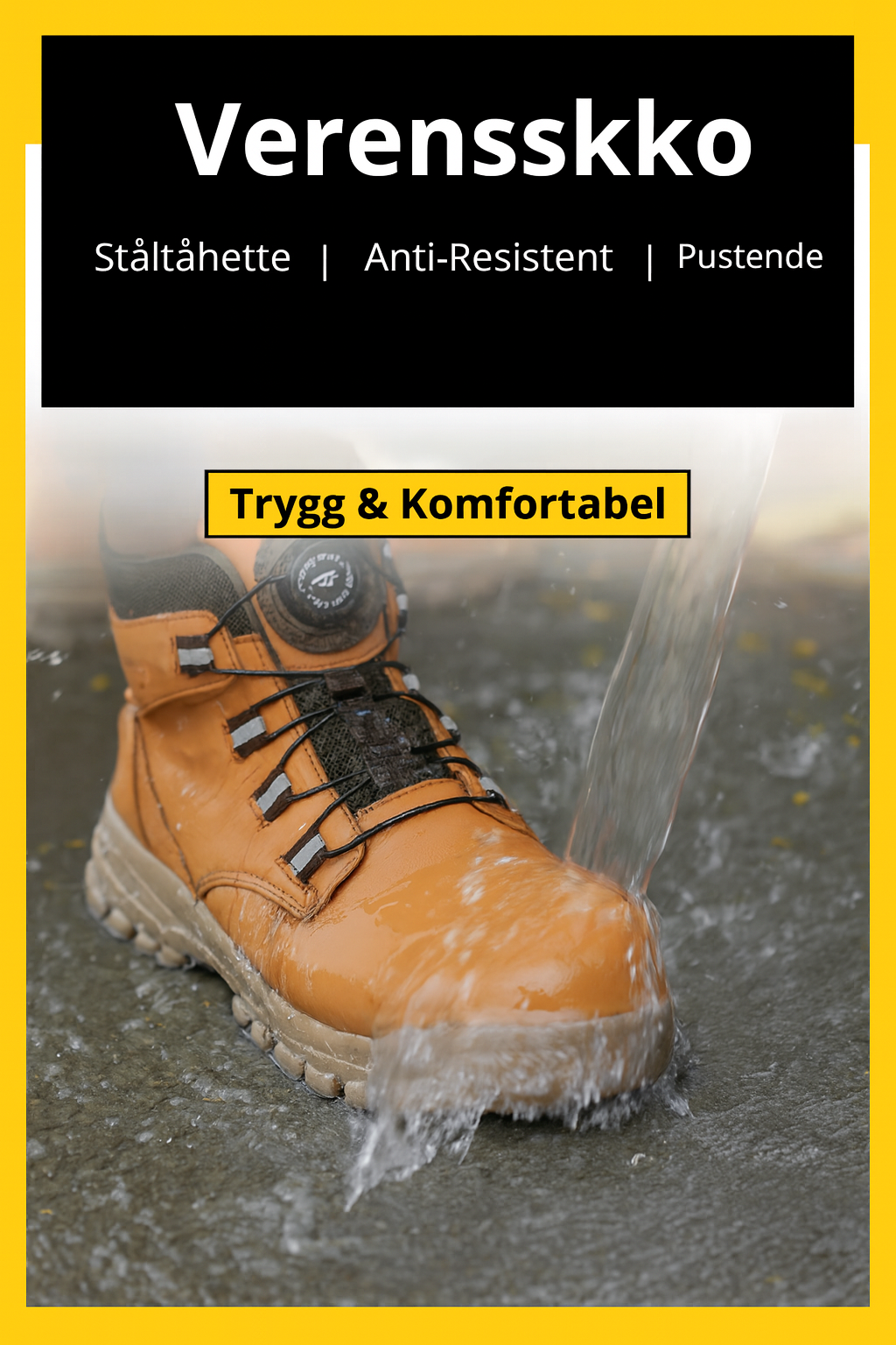 Ascend™ SteelPro vernesko (MIDLERTIDIG 1+1 GRATIS)