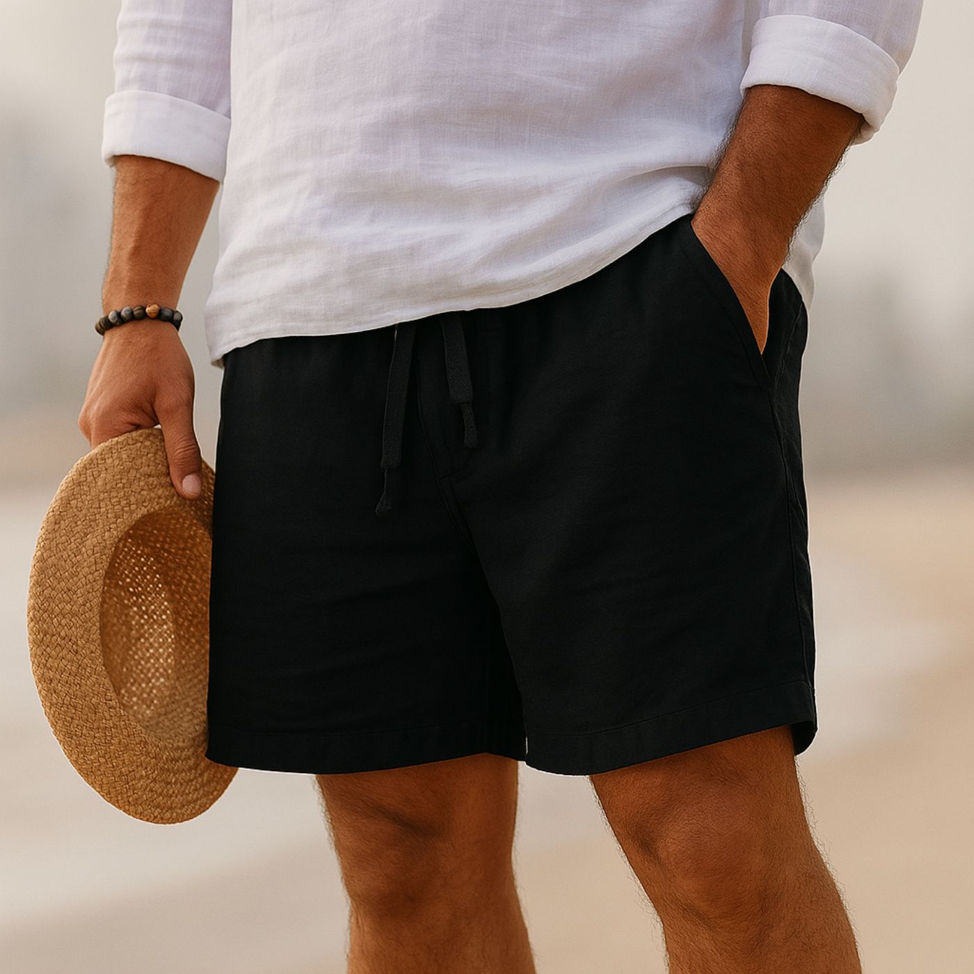 Herman™ - Pustende Sommer-Shorts for Menn