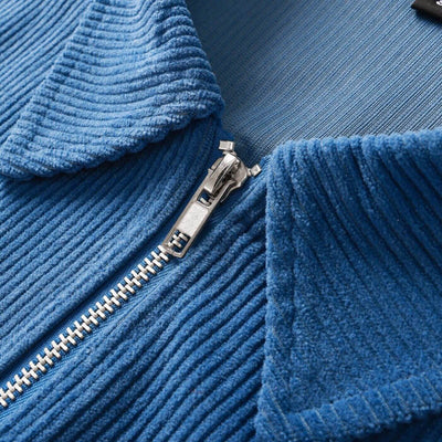 Josiah™ - Stilig Cordfløyel Glidelåsjakke