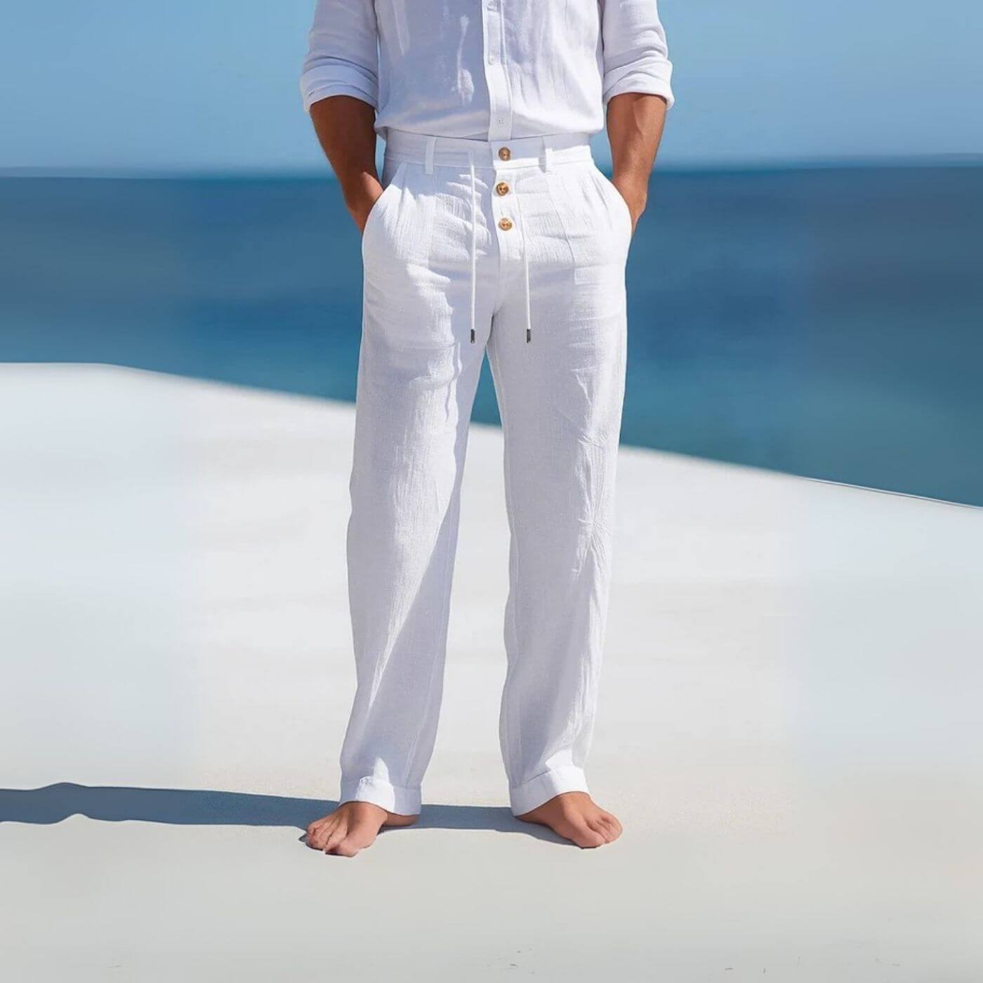 Karl™ – Pustende Avslappet Passform Bukser