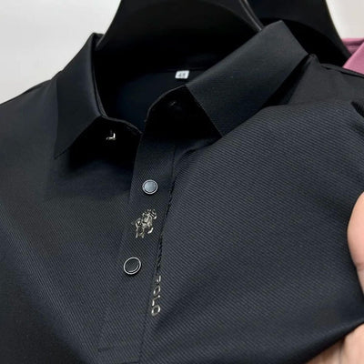 Milan™ – Premium Muskelfit Piquéskjorte