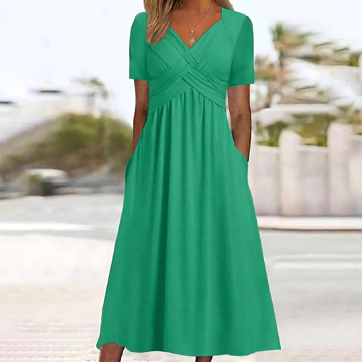 Gry | Elegant Midi Kjole