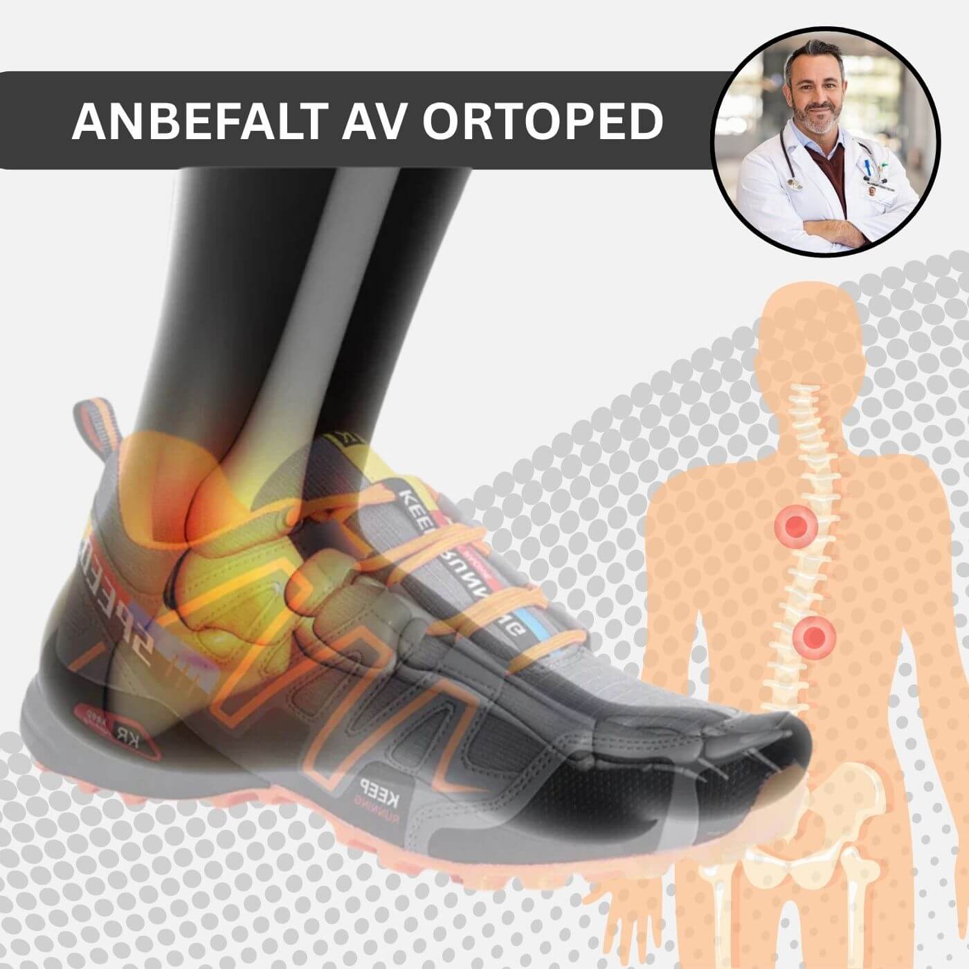 OrthoTrek™ – Ergonomiske Tursko mot Smerter