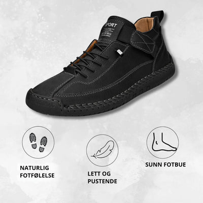 Sebastian™ - Komfortable Ortopediske Skinnsko (1+1 GRATIS)