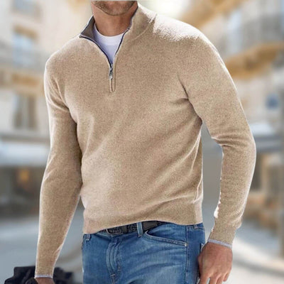 Theo™ - Komfortabel Genser med Kvart Glidelås