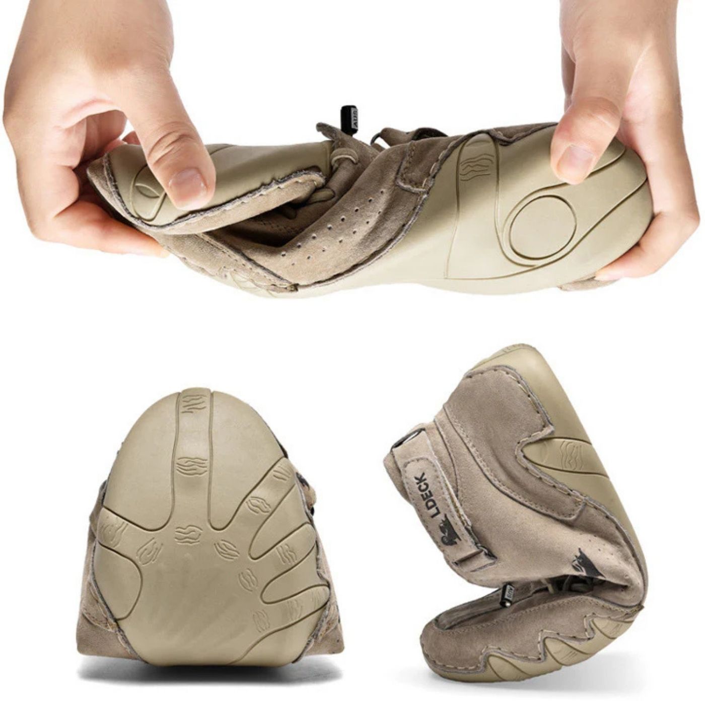 Torstein™ – Premium Lær Ortopediske Barfotsko