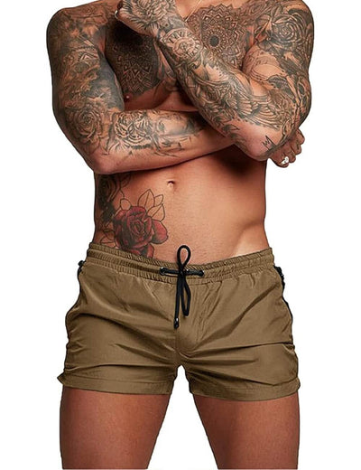 Ulrik™ – Badeshorts med Glidelåslommer