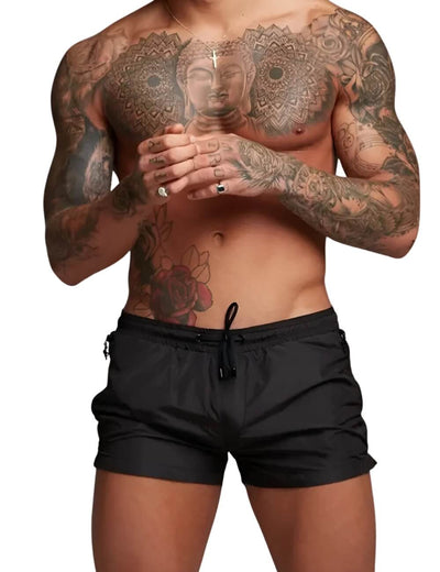 Ulrik™ – Badeshorts med Glidelåslommer