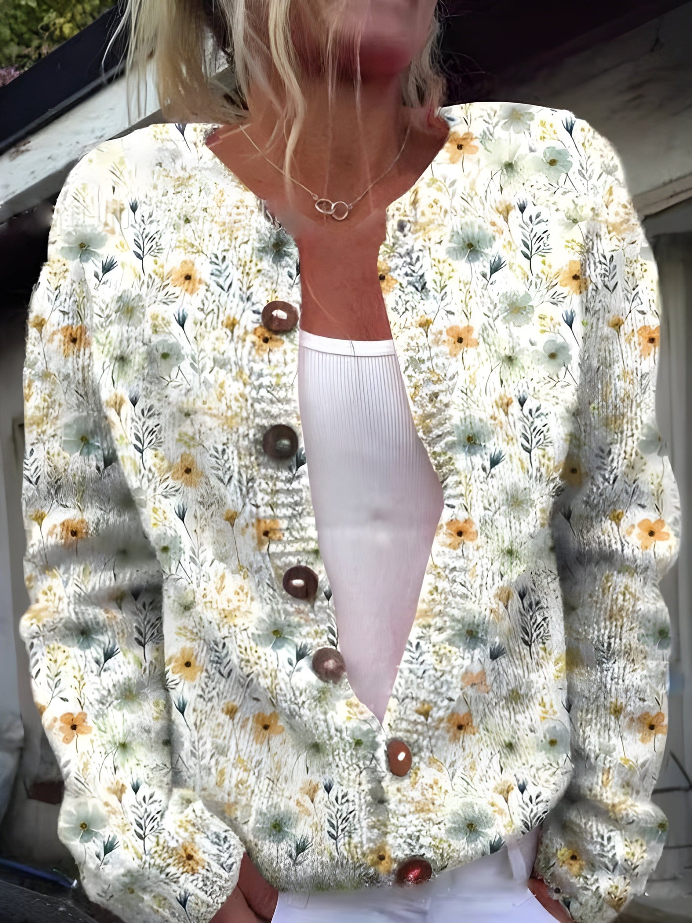 Sofia | Blomstrete Cardigan