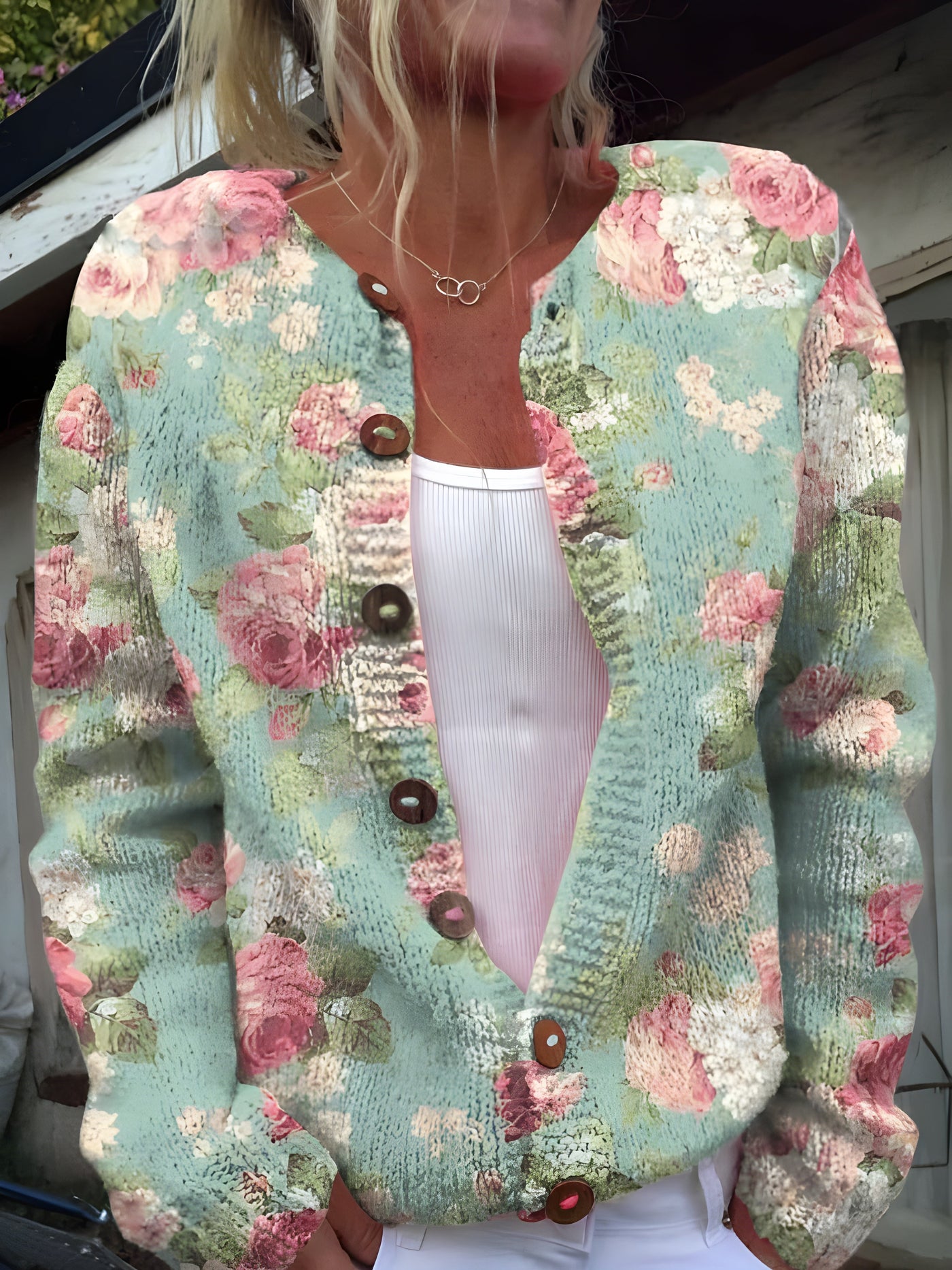 Sofia | Blomstrete Cardigan