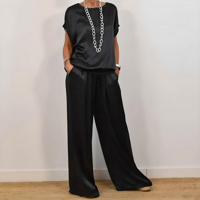 Helle | Elegant sett i mykt satenglook