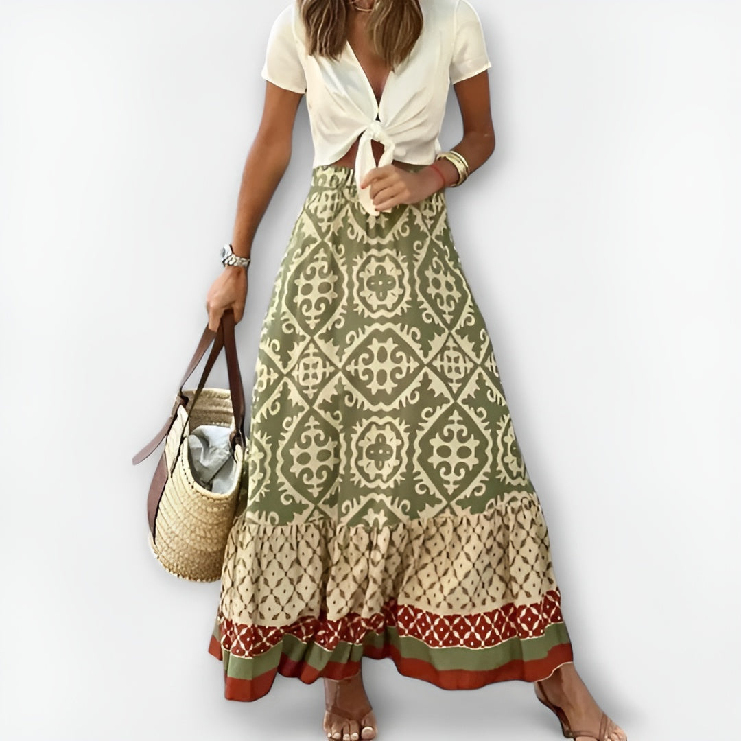 Berglina | Lett Og Elegant Sommernederdel